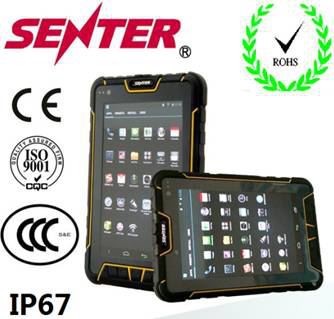 ST907W-J 7 Inch android Mobile Industrial Tablet PC with 1D Laser Barcode Scanner