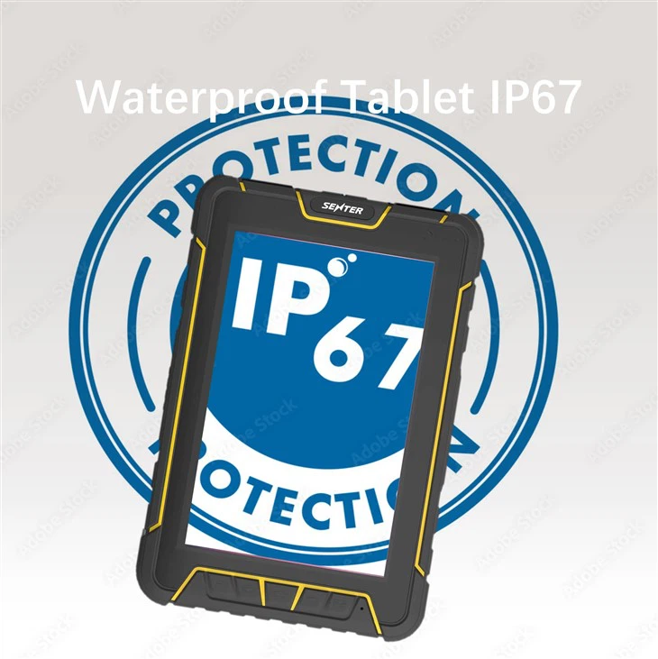 7 Inch Waterproof Tablet IP67 With Fingerprint