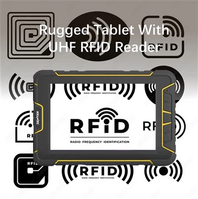 7 Inch Rugged Tablet With UHF RFID Reader