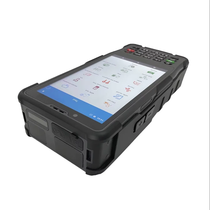 ST327 Telecom test pda VDSL tester Power Meter, DMM Test, Barcode Scanning,ONU, IPTV, Signal Leval Teste